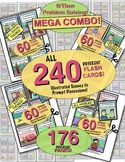 PROBLEM SOLVING ILLUSTRATED! MEGA COMBO!  240 Cards! Probl