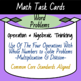 PROBLEM  SOLVING MATH TASK CARDS