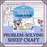 PROBLEM SOLVING SHEEP CRAFT - Cut & Paste School Counselin