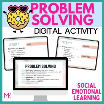 Preview of PROBLEM SOLVING SKILLS DBT Social Emotional Learning