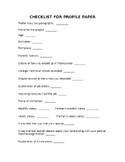 PROFILE PAPER - Family Budgeting Project