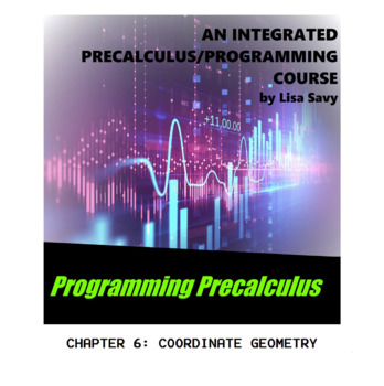 Preview of PROGRAMMING PRECALCULUS CHAPTER 6 IN TI-BASIC - COORDINATE GEOMETRY