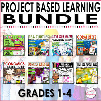 Preview of Project Based Learning Activities for Grades 1 - 4 - Economics and Science