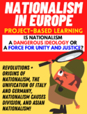 PROJECT-BASED LEARNING: Nationalism in Europe!  Updated!