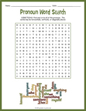 PRONOUNS Word Search Puzzle Worksheet Activity - 3rd, 4th,