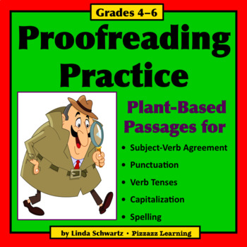 Preview of PROOFREADING PRACTICE: PLANTS • GRADES 4–6