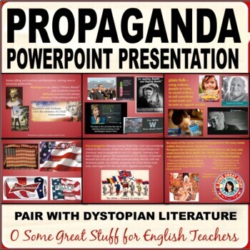 Preview of PROPAGANDA Presentation - History, Types, Dangers, Media, and Examples