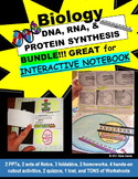 DNA, RNA, & PROTEIN SYNTHESIS Notes, PowerPoints, & Activities