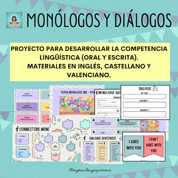 Preview of PROYECTO Monólogos y diálogos