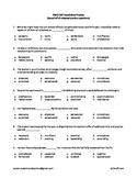 PSAT/SAT Vocabulary Quiz