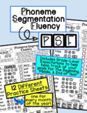 PSF [Phoneme Segmentation Fluency] Practice Sheets