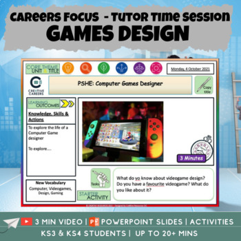 Preview of Careers: Computer Game Design