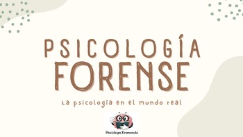 Preview of PSICOLOGÍA FORENSE