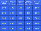 PSSA Geometry and Measurement JeopardyÂ® PowerPoint