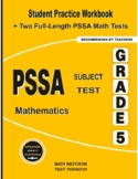 PSSA Subject Test Mathematics Grade 5: Student Practice Wo
