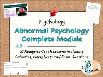 Preview of ABNORMAL PSYCHOLOGY [COMPLETE MODULE]