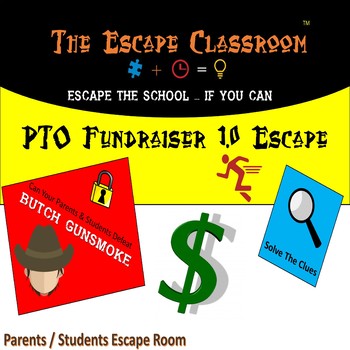 Preview of PTO Fundraiser 1.0 Escape Room (Elementary Version) | The Escape Classroom