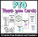 PTO Thank You Cards From Students and Teachers
