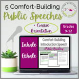 PUBLIC SPEAKING Confidence-Building Speeches (5) + Course 