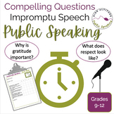 PUBLIC SPEAKING Impromptu Speech | Complete Unit | Questio