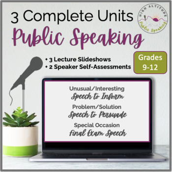 Presentations - Equipment, Speaking