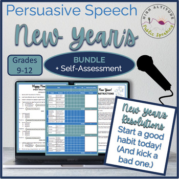 Preview of PUBLIC SPEAKING Speech to Persuade (Holiday) + Self-Assessment | Persuasive