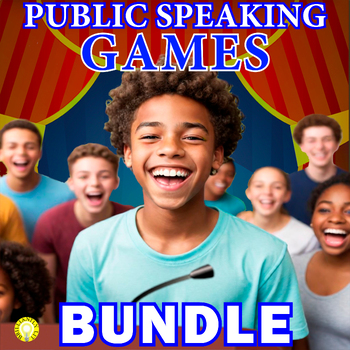 Preview of PUBLIC SPEAKING Games and Activities - 35 Fun Games!