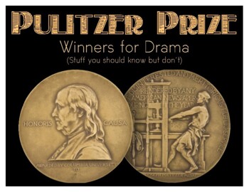 Preview of PULITZER PRIZE FOR DRAMA