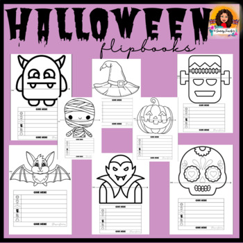 Preview of HALLOWEEN FLIPBOOKS