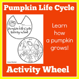 PUMPKIN LIFECYCLE |  Worksheet Craft Activity Kindergarten