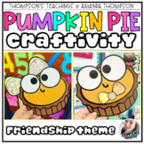 PUMPKIN PIE CRAFT | Thanksgiving Craft