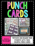 PUNCH CARDS {Motivate & Reward Your Students}