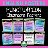 PUNCTUATION Posters English Classroom Posters