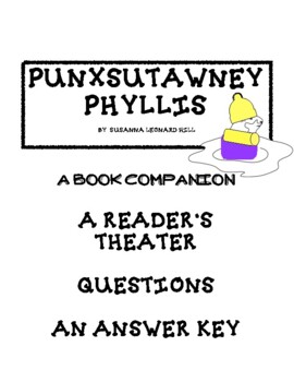 Preview of PUNXSTAWNEY PHYLLIS - A Groundhog Day READER'S THEATER AND QUESTIONS