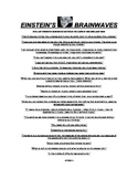 PUT SOME OF EINSTEIN'S BRAINWAVES INTO YOUR STUDENTS' HEADS!