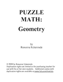 PUZZLE MATH: Geometry