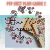 PYP Grade 2 Unit Plan How We Express Ourselves