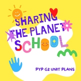 PYP Grade 2 Unit plan of Sharing the Planet