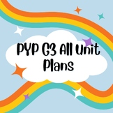 PYP Grade 3 All Unit plans
