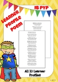 PYP Learner Profile Poem