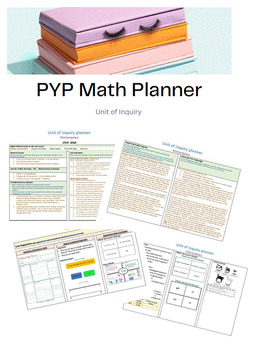 Preview of PYP Unit of Inquiry - The "Math" Birthday Party