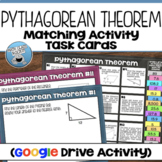 PYTHAGOREAN THEOREM DIGITAL TASK CARDS/MATCHING ACTIVITY (GOOGLE)