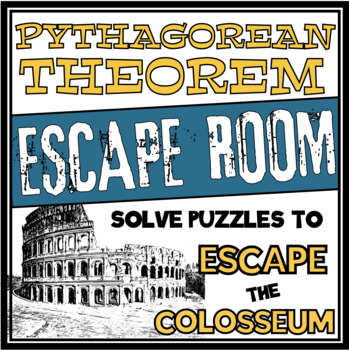 Preview of PYTHAGOREAN THEOREM ESCAPE ROOM