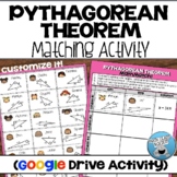 PYTHAGOREAN THEOREM DIGITAL MATCHING ACTIVITY (GOOGLE SLIDES)