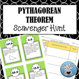 PYTHAGOREAN THEOREM  SCAVENGER HUNT