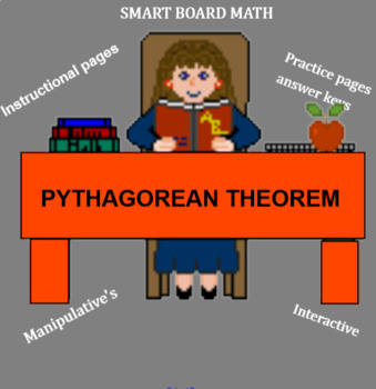 Preview of PYTHAGOREAN THEOREM: For Smart boards