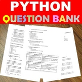 PYTHON programming and problem solving-question bank with 
