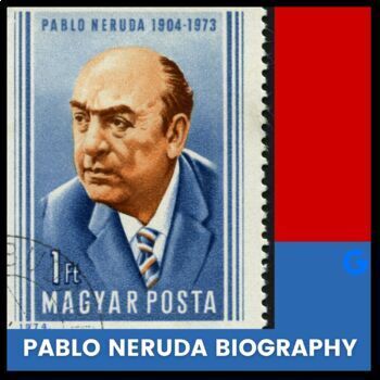 Preview of Pablo Neruda Biography | Google Slides
