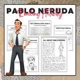 Pablo Neruda - Reading Activity Pack | National Poetry Mon