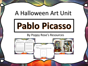 Preview of Pablo Picasso: A  Halloween Art Unit
